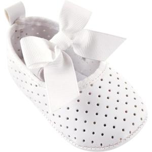 imageLuvable Friends Unisex Baby Crib ShoesWhite Mary Jane