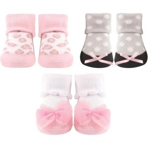 imageLuvable Friends Baby Socks GiftsetPink Gray