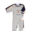 imageHudson Baby unisexchild Cotton CoverallsBasketball