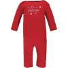 imageHudson Baby unisexchild Cotton CoverallsChristmas Forest