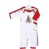 imageHudson Baby unisexchild Cotton CoverallsChristmas Forest