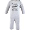 imageHudson Baby unisexchild Cotton CoverallsMom Dad Moon Back