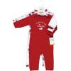 imageHudson Baby unisexchild Cotton CoverallsNorth Pole