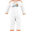 imageHudson Baby unisexchild Cotton CoverallsPumpkin Truck