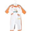 imageHudson Baby unisexchild Cotton CoverallsPumpkin Truck