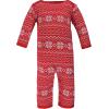 imageHudson Baby unisexchild Cotton CoverallsSanta Reindeer