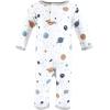 imageHudson Baby unisexchild Cotton CoverallsSpace