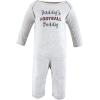 imageHudson Baby unisexchild Cotton CoverallsTouch Down