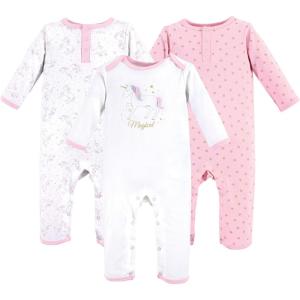 imageHudson Baby unisexchild Cotton CoverallsMagical Unicorn