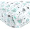 imageLuvable Friends Unisex Baby Fitted Crib Sheet Pink Chevron Dot One SizeBoy Basic Elephant