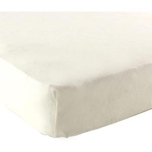 imageLuvable Friends Unisex Baby Fitted Crib Sheet Pink Chevron Dot One SizeEcru Solid