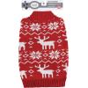 imageLuvable Friends Dogs and Cats Knit Pet Sweater Buffalo Plaid SmallFair Isle