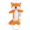 imageLuvable Friends Unisex Baby Squeaky Plush Dog Toy with RopeFox