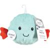 imageLuvable Friends Unisex Baby Squeaky Plush Dog Toy with RopePuffer Fish