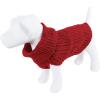 imageLuvable Friends Dogs and Cats Knit Pet Sweater Buffalo Plaid SmallRed