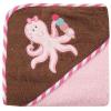 imageLuvable Friends Underwater Animals Hooded Towel PinkPink