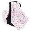 imageLuvable Friends Unisex Baby Muslin Car Seat Canopy Floral One SizeFloral