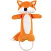 imageLuvable Friends Unisex Baby Squeaky Plush Dog Toy with RopeFox