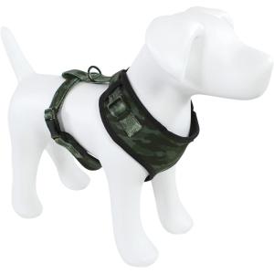 imageLuvable Friends Dog Pet Harness Polka Dot MediumCamo