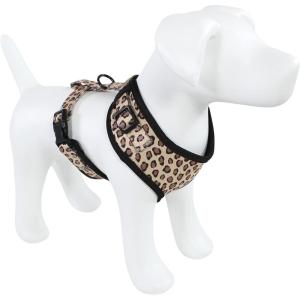 imageLuvable Friends Dog Pet Harness Polka Dot MediumLeopard