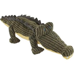 imageLuvable Friends Unisex Baby Squeaky Plush Dog Toy with RopeCrocodile