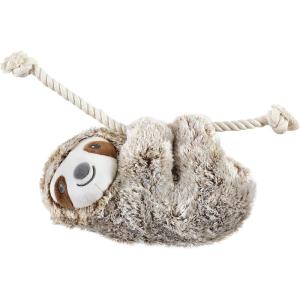 imageLuvable Friends Unisex Baby Squeaky Plush Dog Toy with RopeSloth