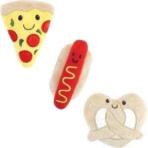 imageLuvable Friends Unisex Baby Squeaky Plush Dog Toy with RopeSnacks
