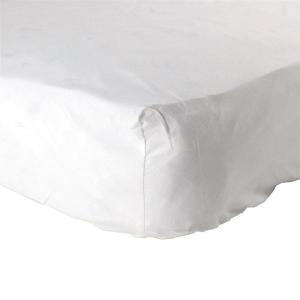 imageLuvable Friends Woven Crib Sheet PinkWhite