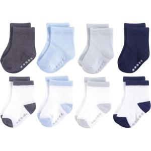 imageLuvable Friends babygirls Fun Essential Socks MultipackBlue Gray
