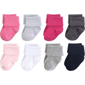 imageLuvable Friends babygirls Fun Essential Socks MultipackGray Pink