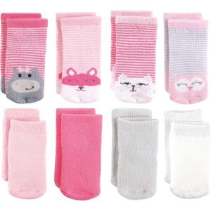 imageLuvable Friends babygirls Fun Essential Socks MultipackHippo Cat