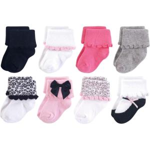 imageLuvable Friends babygirls Fun Essential Socks MultipackPink Gray