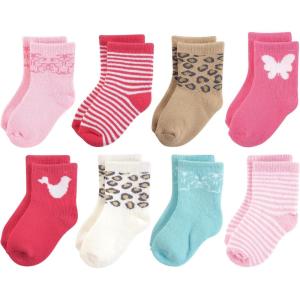imageLuvable Friends babygirls Fun Essential Socks MultipackWhimsical