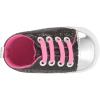 imageLuvable Friends BabyGirls Sparkly Sneaker Crib ShoeBlack With Pink Laces