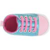 imageLuvable Friends BabyGirls Sparkly Sneaker Crib ShoeBluePink