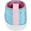 imageLuvable Friends BabyGirls Sparkly Sneaker Crib ShoeBluePink