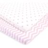 Pink Chevron Dot