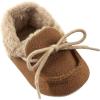 imageLuvable Friends Unisex Baby Moccasin ShoesChestnut