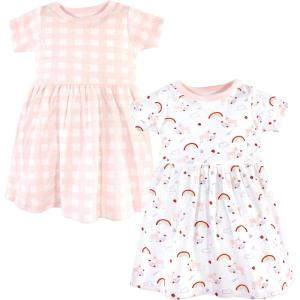 imageLuvable Friends Baby Girls Cotton DressUnicorn