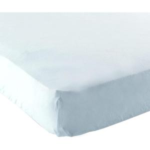 imageLuvable Friends Unisex Baby Fitted Playard Sheet White One SizeBlue