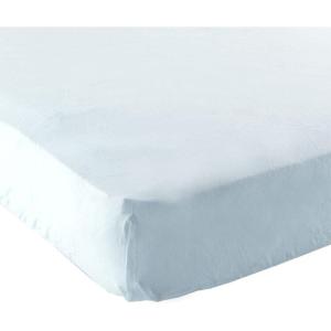 imageLuvable Friends Unisex Baby Fitted Portable Crib Sheet Blue One SizeBlue