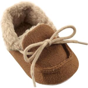 imageLuvable Friends Unisex Baby Moccasin ShoesChestnut
