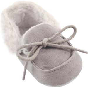 imageLuvable Friends Unisex Baby Moccasin ShoesGrey