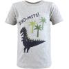 imageHudson Baby Unisex Baby Short Sleeve TshirtsConstruction Dino