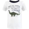 imageHudson Baby Unisex Baby Short Sleeve TshirtsConstruction Dino