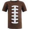 imageHudson Baby Unisex Baby Short Sleeve TshirtsFootball