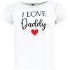 imageHudson Baby Unisex Baby Short Sleeve TshirtsGirl Daddy Red Black