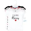 imageHudson Baby Unisex Baby Short Sleeve TshirtsGirl Mommy Red Black