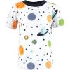imageHudson Baby Unisex Baby Short Sleeve TshirtsSolar System Shark