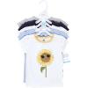 imageHudson Baby Unisex Baby Short Sleeve TshirtsWildflowers